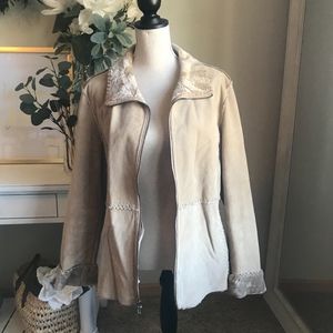 J Percy For Marvin Richards Vntg. Suede Jacket, XL